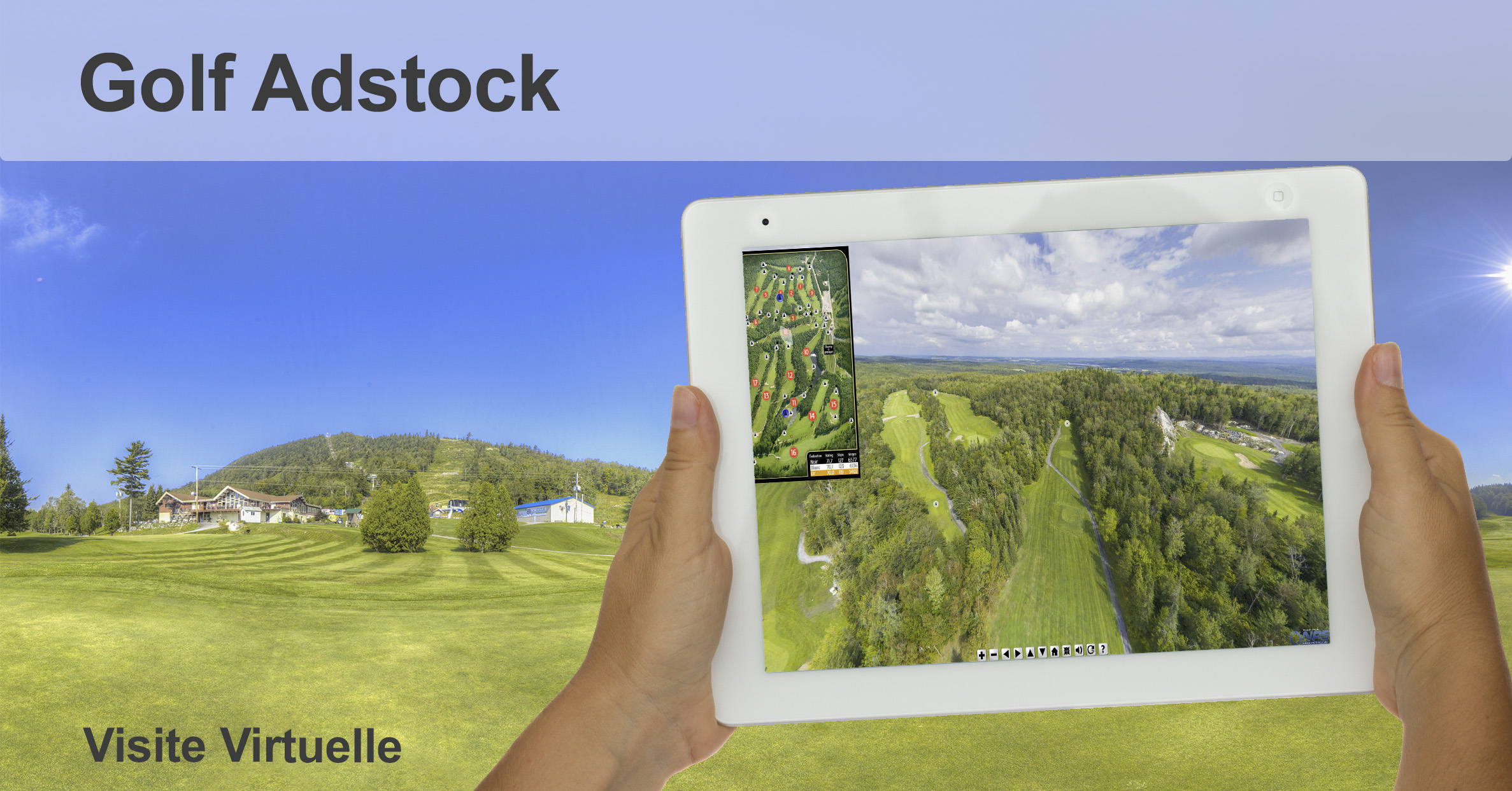 Visite virtuelle 360 degrés de Golf Adstock