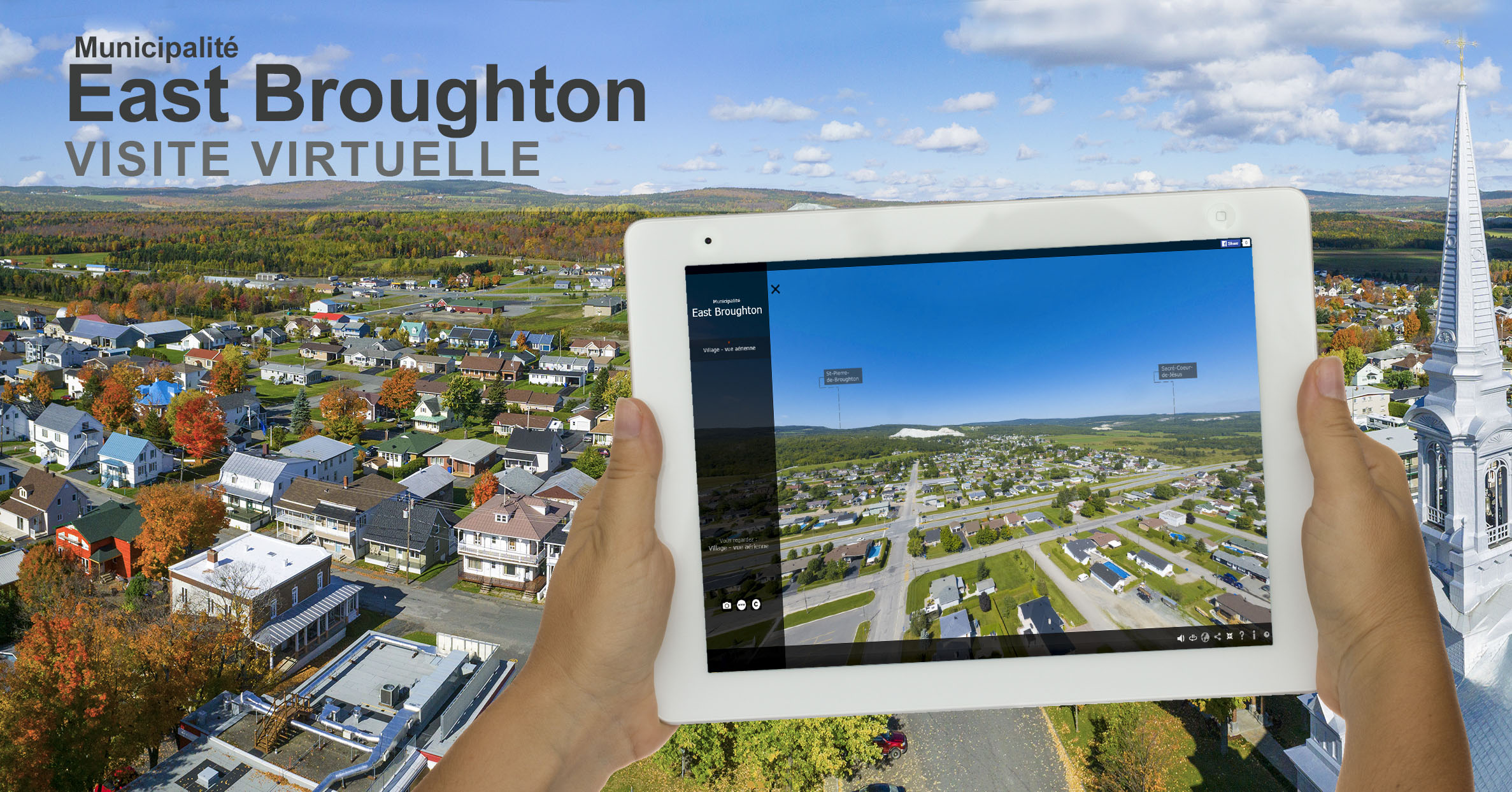 Visite virtuelle 360 degrés East Broughton