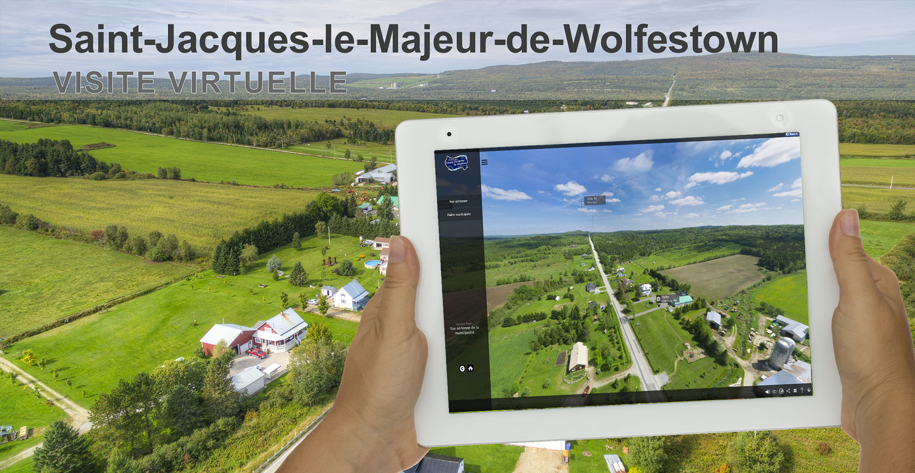 Visite virtuelle 360 degrés St-Jacques-le-Majeur-de-Wolfestown