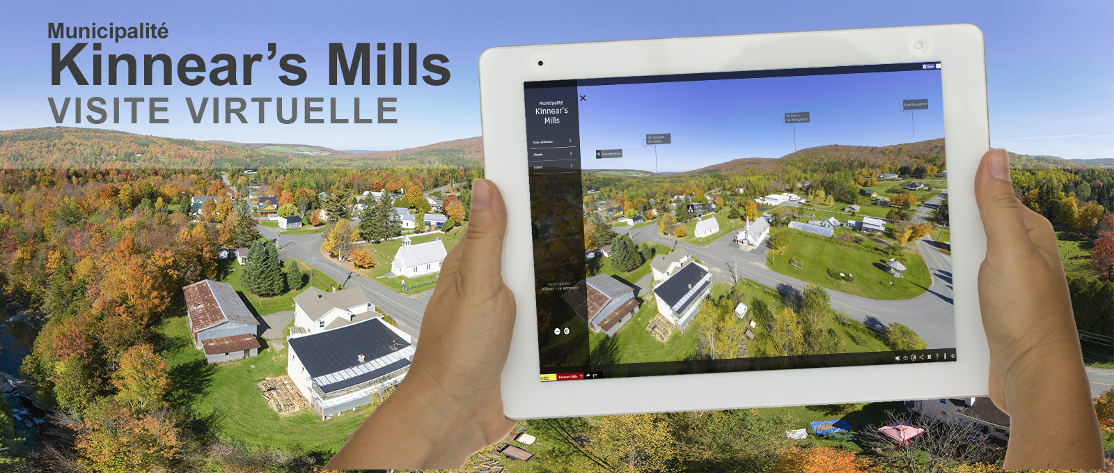 Visite virtuelle Municipalité de Kinnear's Mills