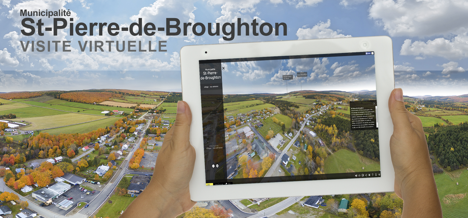 Visite virtuelle 360 degrés St-Pierre-de-Broughton